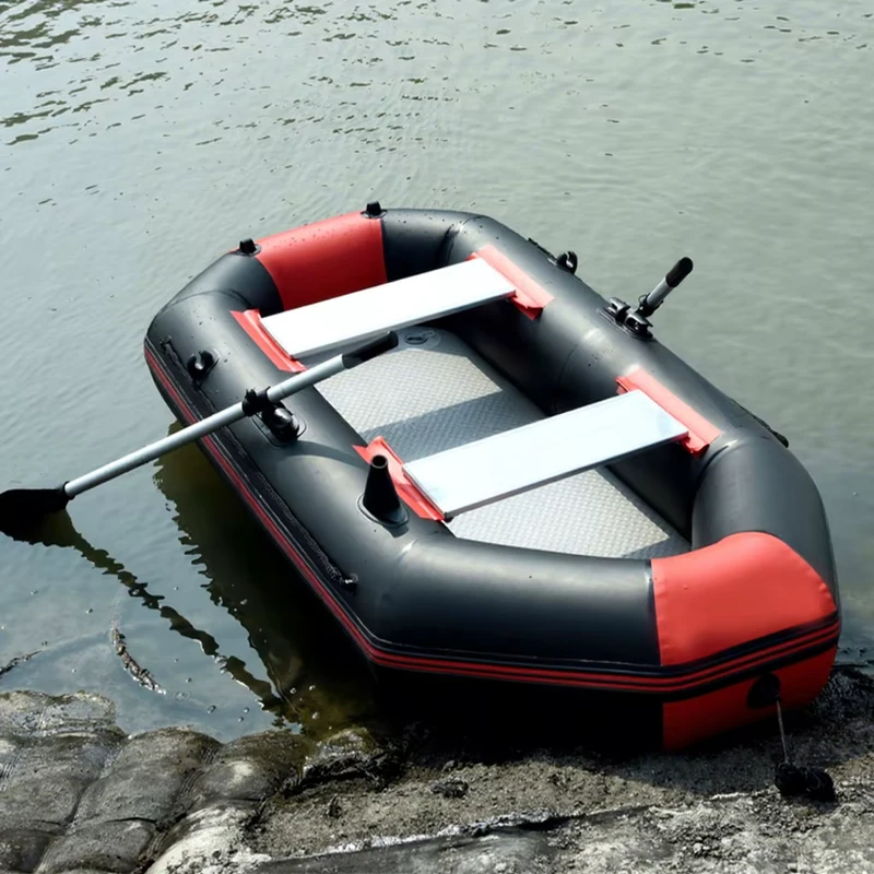 Portable Air Tight Dinghy Boat Tender Pontoon Inflatable Fishing Raft Boats and Kayaks