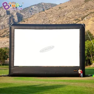 Portable Blow up TV Screen Theater Inflatable Projection Cinema Projector Custom Inflatable Movie Screen for Outdoor