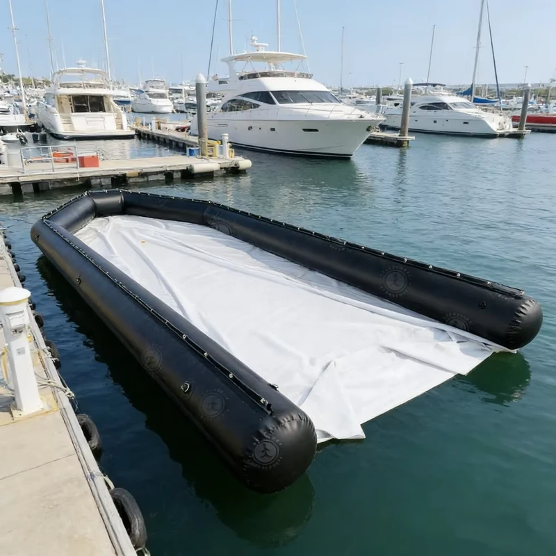 Portable Custom Inflatable Floating Dock Air Dock Platform Stable Inflatable Floating Docks Pontoon for Boat Jet Ski