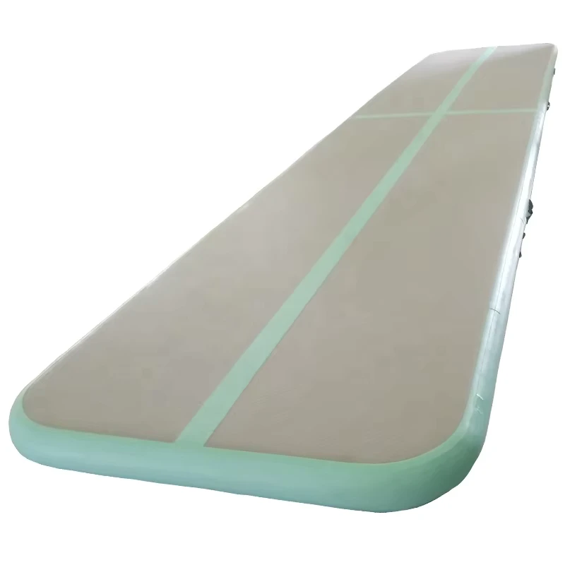 Tapete de Ar Inflável Personalizável Portátil 4m X 2m X 0,15m Pista de Tumbling 15cm de Espessura com Bomba