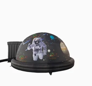 Portable Customized Black Inflatable Planetarium Dome Tent with Blower and Repair Kit CE TUV Certified for Outdoor Events