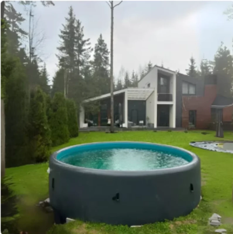 Piscina Inflable Grande para Niños y Adultos, Duradera y Portátil