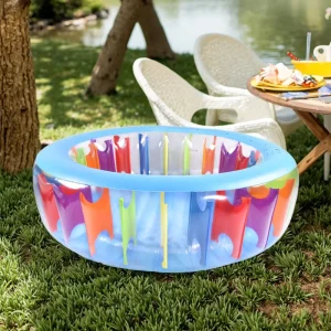 Portable Eco friendly PVC Inflatable Swimming Pool for Adults and Kids with Custom Logo Printing Children’s Pools Outdoor Use