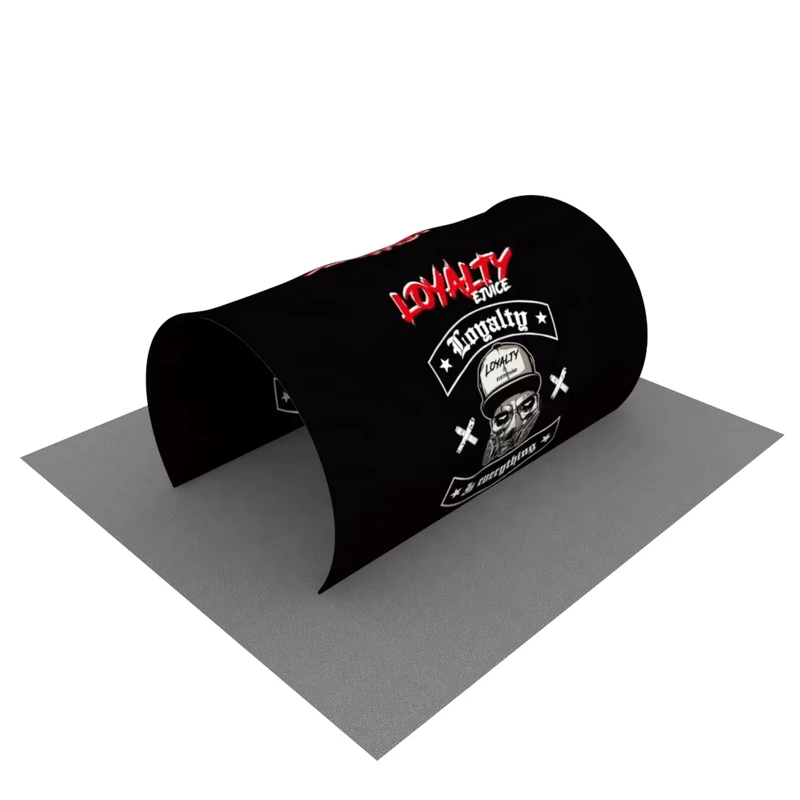 Tenda Stretch Personalizzata per Eventi Fiere con Struttura in Alluminio Logo Personalizzato per Promozione