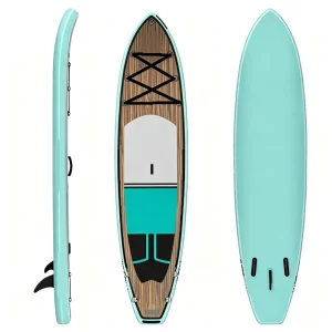 Tavola da paddle gonfiabile portatile e pieghevole, universale per acque calme, surf SUP per laghi e fiumi