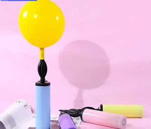 Portable Hand Push Foot Operated Balloon Inflator Labor Saving Quick Inflation Air Pump Balloon Inflation Tools