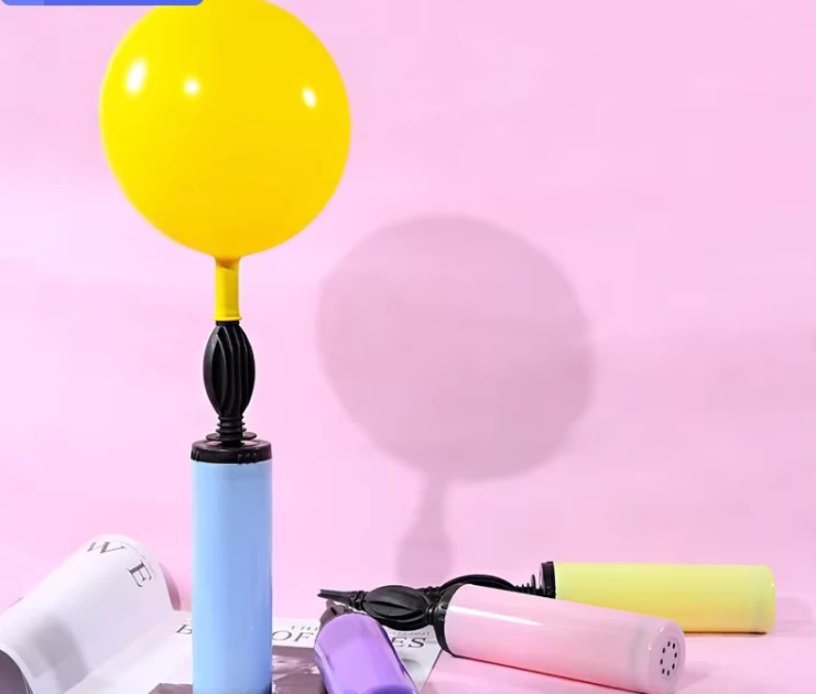 Portable Hand Push Foot Operated Balloon Inflator Labor Saving Quick Inflation Air Pump Balloon Inflation Tools