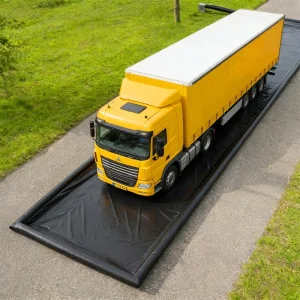 Portable Inflatable Car Washing Pad Cleaning Cars to Collect Water Suitable Repair Detailing Services Blow up Mat Car Wash Pool