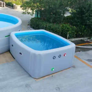 Portable Inflatable DWF Fabric Swimming Pool for Adults Outdoor Foldable Inflatable Water Pool