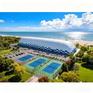 Portable Inflatable Dome Tent Air Supported Buildings Sports Inflated Air Domes for Football Field Basketball Court
