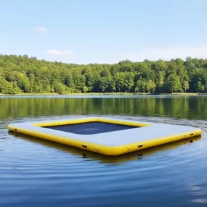 Tragbarer Aufblasbarer Schwimmpool mit Netz Aufblasbare Pool-Yacht-Boot
