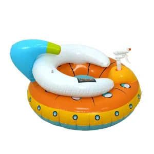 Portable Inflatable Floating Water Pool Lounger Comfortable Swimming Ring Seat for Children Leisure Water Chair