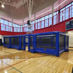 Portable Inflatable Football Pitch Outdoor Sport Games Large Inflatable Soccer Field