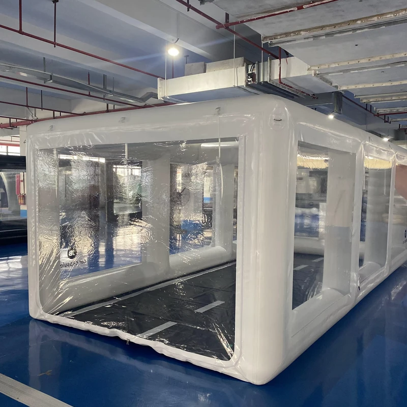 Portable Inflatable Giant Car Workstation Spray Paint Booth Tent Spray Painting Booths for Commercial Use