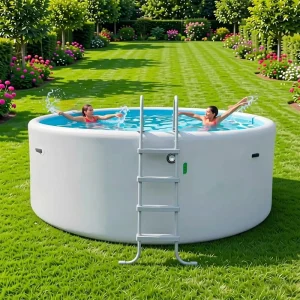 Portable Inflatable PVC Swimming Pool for Adults and Children Foldable Outdoor Design