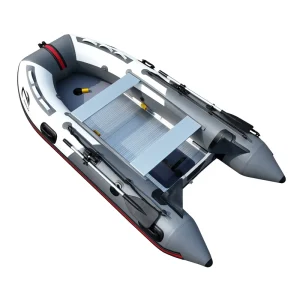 Portable Inflatable Paddle Boat for Fishing and Canoeing Air Dinghy with High Capacity 2 Person Drifting Fishing Boat