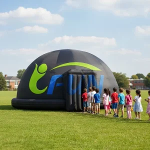 Portable Inflatable Planetarium Dome Tent 360 Degree Movie Projection Screen Mobile Cinema for Science Education Museum