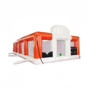 Portable Inflatable Sports Court Inflatable Soccer or Basketball or Volleyball Field 3 in 1 Multiple Sport Game