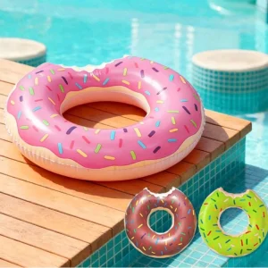 Tragbarer aufblasbarer Schwimmring für Erwachsene und Kinder, für den Einsatz im Außenpool, PVC-Material, Sport- und Unterhaltungsprodukt