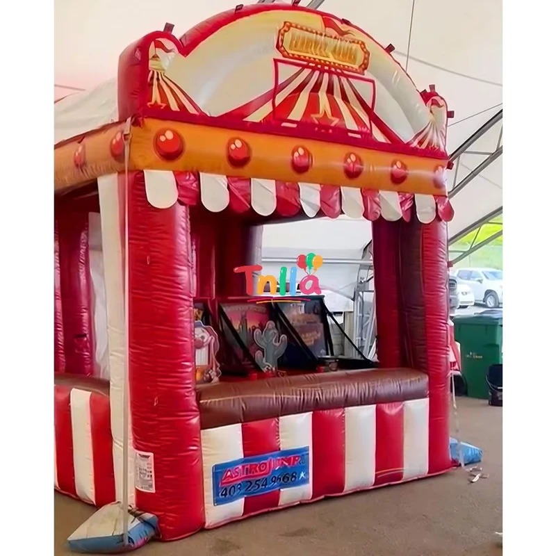 Cabine de Bilhetes Inflável Portátil - Stand Inflável para Publicidade