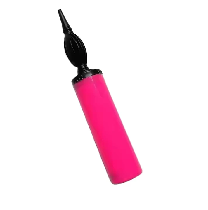 Bơm tay mini bằng nhựa cầm tay di động cho đám cưới và tiệc, dùng để bơm bóng trang trí
