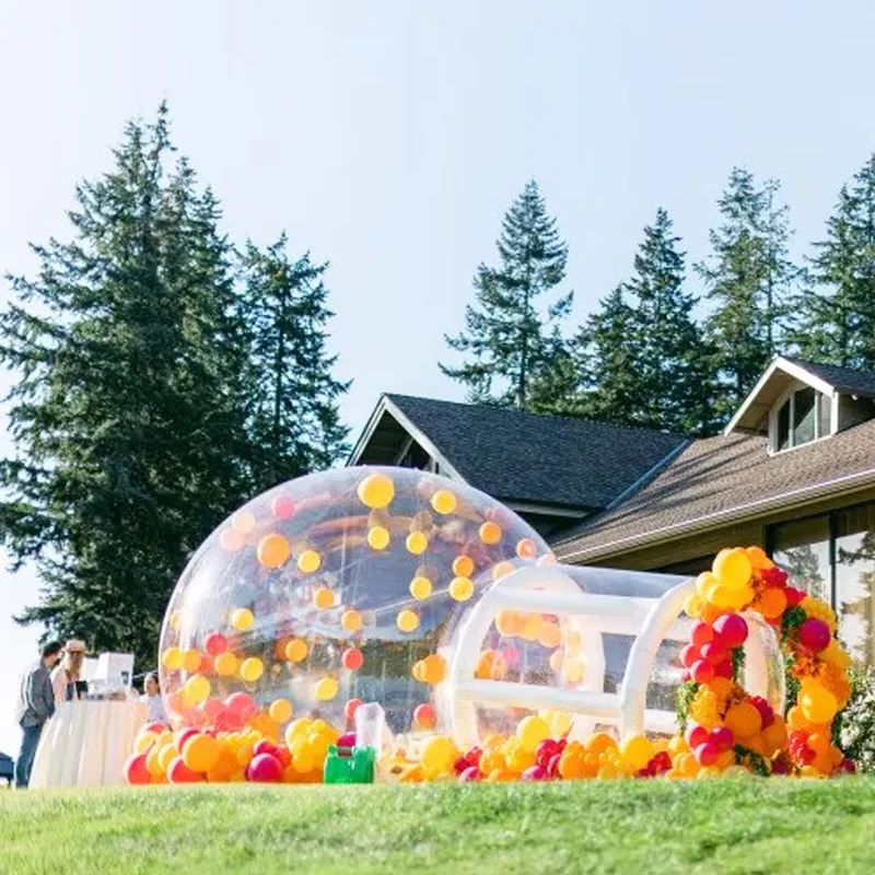 Tragbares Outdoor-Party-Zelt, aufblasbares Hüpfburg-Spielzelt, Ballon-Bubble-Haus aufblasbar