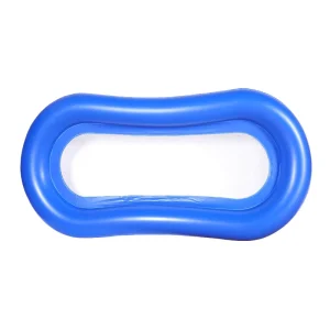 Sedia Galleggiante Pieghevole in PVC Portatile, Amaca Gonfiabile per Piscina, per Relax e Tempo Libero