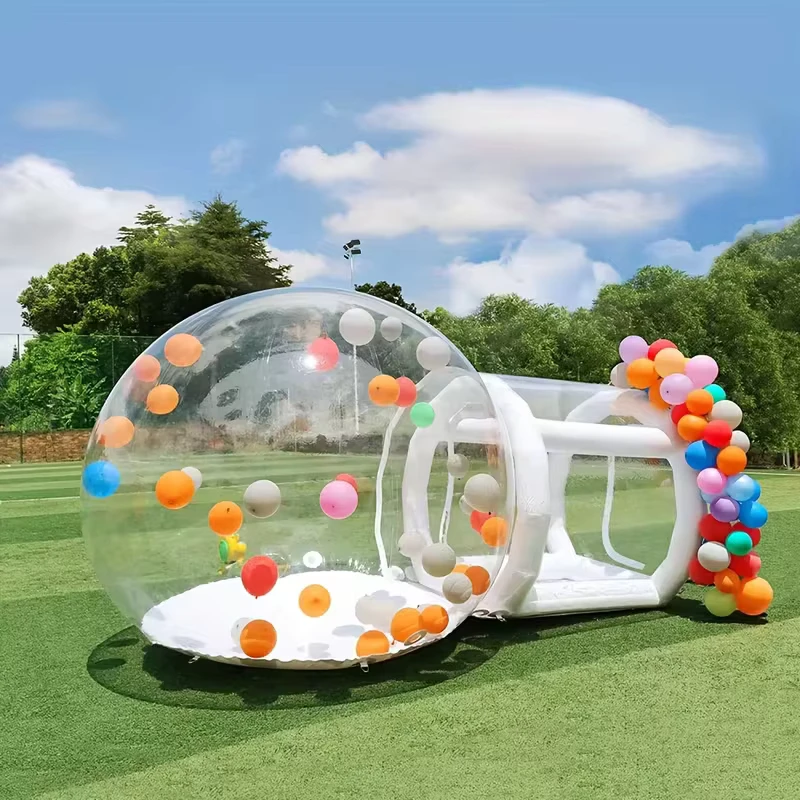 Portable Transparent PVC Outdoor Commercial Party Inflatable Balloon Dome Tent Bubble House 3-5m Diameter 3-Year