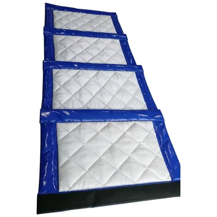 Di động cho rào chắn âm thanh PVC ngoài trời nhà máy, chăn hấp thụ tiếng ồn, tường hàng rào âm thanh, chống cháy, chống nước