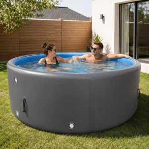 Premium Inflatable Swimming Pool for Adults Kids Outdoor Backyard Water Play and Daily Relaxing Use