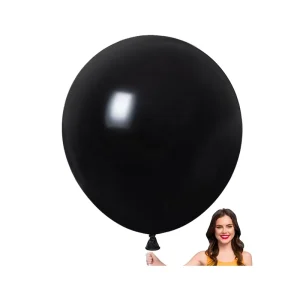 Premium Jumbo 18 inch Happy New Year Eid Mubarak Baby Shower Carnival Thick Matte Latex Balloon Baloon for Kids Children