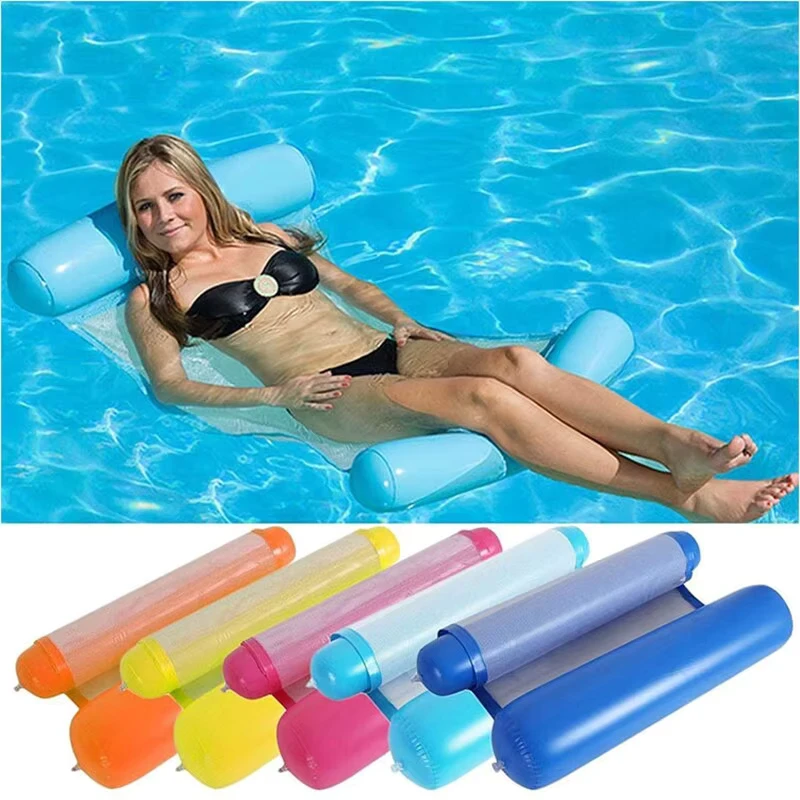 Premium Zwembad Float Opblaasbare Watermatras Opblaasbare Lounge Stoel Opblaasbare Hangmat