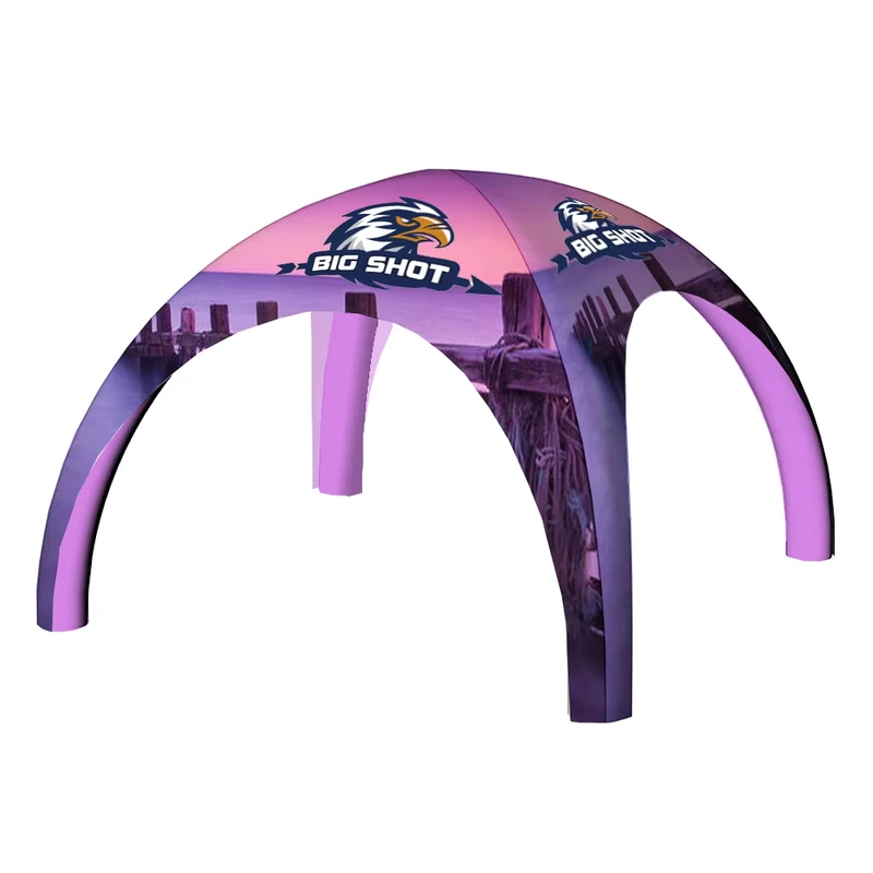 Prijs Promotionele Buiten Gebruik Canopy Boog Aangepaste Beurs Inflatable Tent Vlamvertragend Aangepast Logo