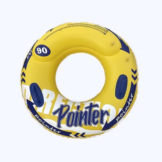 Raf gonfiabile estivo stampato, tubo da nuoto, decorazione per festa in spiaggia, anello da nuoto