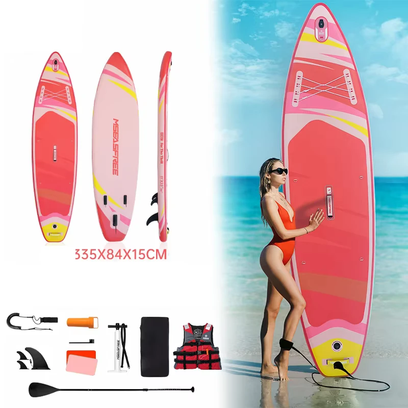 Private Label PVC ODM OEM Portable Inflatable Surfboard Stand up Paddle Board for Lakes Rivers