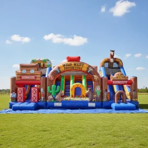 Professional Commercial Inflatable Bouncy Castle Bounce House Eco Friendly Safe Play 20 Person Capacity Outdoor