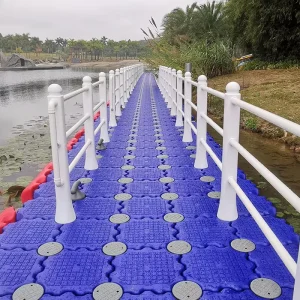 Professioneel Ontwerp, Aangepaste Eenvoudige Installatie van Impactbestendig, Zuur- en Alkali-bestendig Drijvend Opblaasbaar Steiger