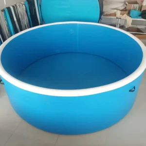 Kolam Renang Inflatable Drop Stitch Profesional dengan Dinding Kaku, Kain Dinding Ganda, Bak Spa Portabel untuk Bisnis Rumah Anak-anak