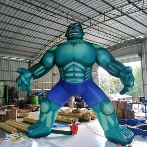 Professional Factory Large Advertising Model Custom Giant Inflatable Hulk Cartoon Balloon for Outdoor Event Decoration