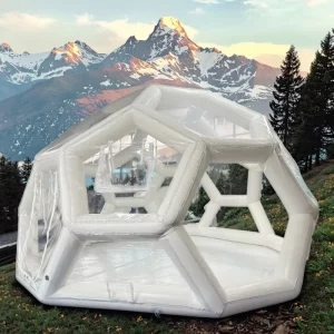 Professional Inflatable Dome Tent Football Shaped Waterproof Air Structure for Outdoor Events and Camping