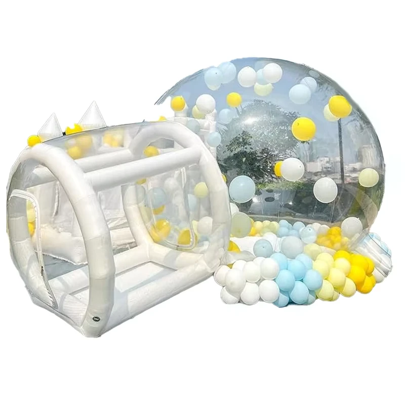 Fabricante profesional de carpa inflable de burbujas transparente de PVC para fiestas al aire libre
