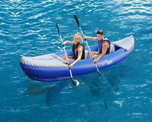 Professional One Person Heavy Duty PVC Inflatable Kayak for Drifting