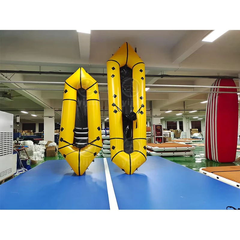 Professionele Rivier Raft Packraft Kajak Zware Inflatable Boot Inflatable Raft voor Wildwater Raften en Buitenavonturen