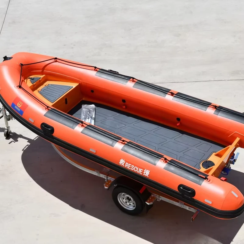 Professionelles stabiles PVC-Gummi-Kajak aufblasbares Ruderboot mit Luftdeckboden für Angeln