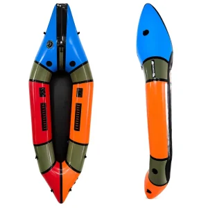 Professional Whitewater TPU Packraft Inflatable River Boat Ultralight Packraft with Selfbailing