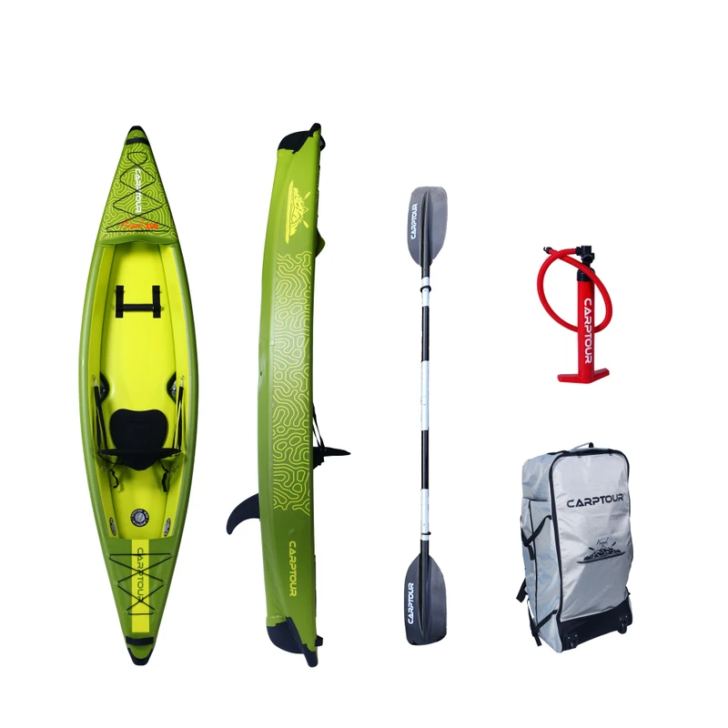 Kayak inflable de grado profesional, simple, doble y triple