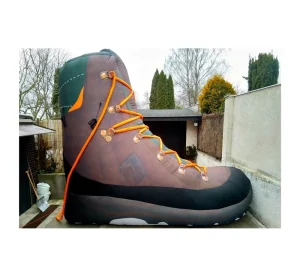 Promotion Advertising Decoration Funny Custom Replica Cowboy Boots Balloon Model Giant Inflatable Shoe