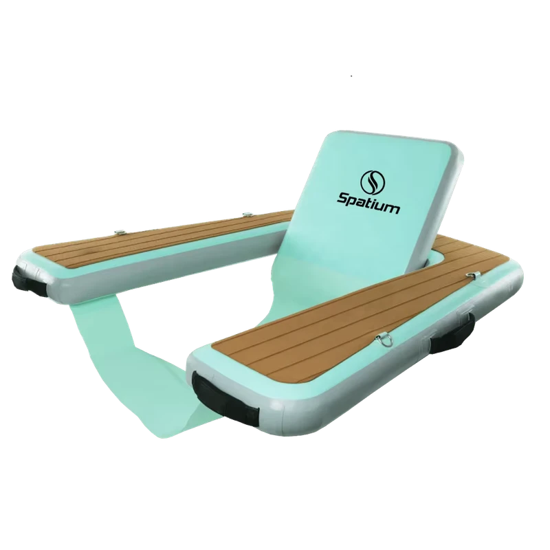 Plateforme Flottante en Pvc Gonflable en Tapis de Goutte d'Eau Classique