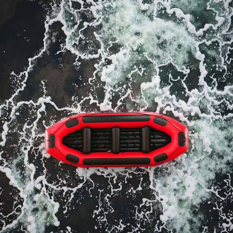 Pvc or Hypalon Inflatable White Water Raft Boat Inflatable Pontoon Boat