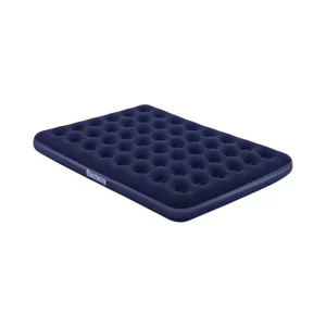 Queen PVC Inflatable Bed 80″ X 60″ X 8.75″ Modern Design for Hotel Bedroom Outdoor Park Use